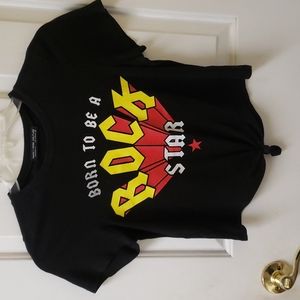 Rock Rose Couture Rock Star Crop Top